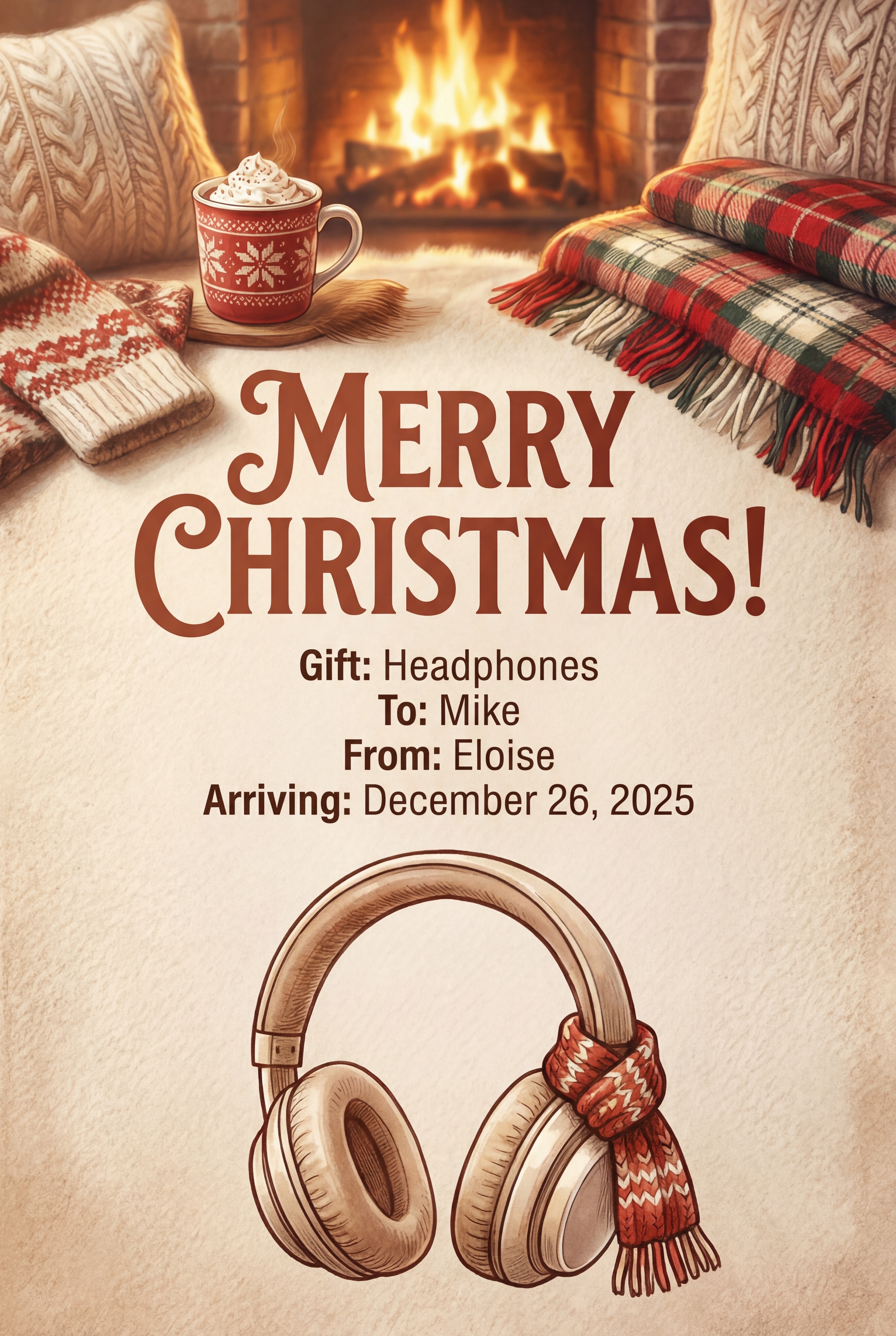 Generated Christmas Card